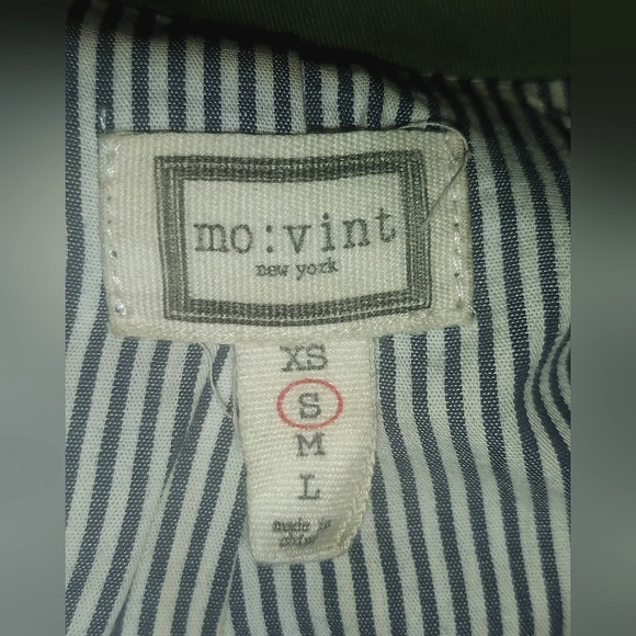 "Mo : Vint" Green 3/4 Jacket - Picture 6 of 16